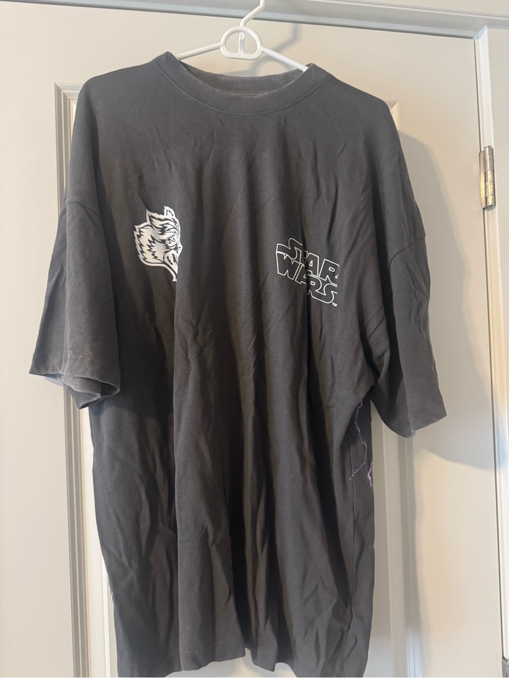 Darc Sport Star Wars Black Graphic Tee with White Logos